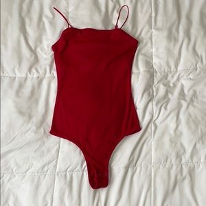 NWOT square neck bodysuit